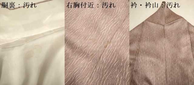 平和屋着物■訪問着 刺繍 吹き寄せ文 金彩 正絹 逸品 DABD2273du