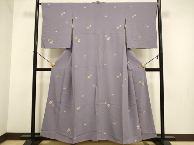 平和屋着物■上質な小紋 源氏香 金彩 鈴乃屋扱い 正絹 逸品 DABD2389du