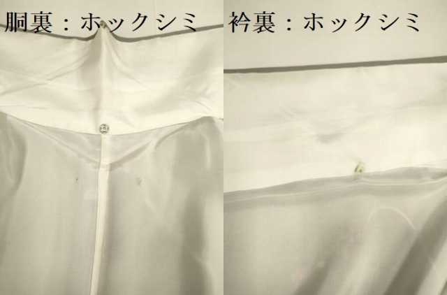 平和屋着物■訪問着 駒刺繍 草花文 正絹 逸品 DABD2422du