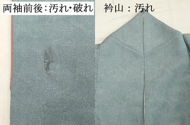 平和屋着物■江戸小紋 鮫小紋柄 正絹 逸品 DABD2540cd