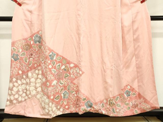 平和屋着物■訪問着 絞り 辻が花 正絹 逸品 DABD2592cd