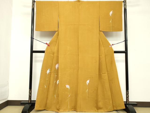 平和屋着物■訪問着 総刺繍 枝花文 正絹 逸品 DABD2665cd