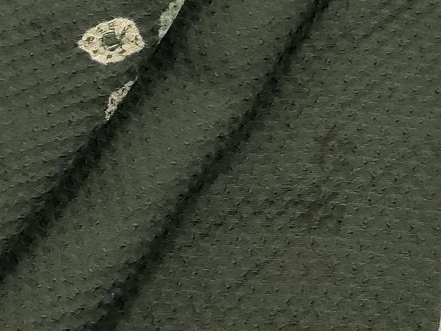 平和屋着物■上質な小紋 絞り 舞花文 正絹 逸品 DABD2692cd
