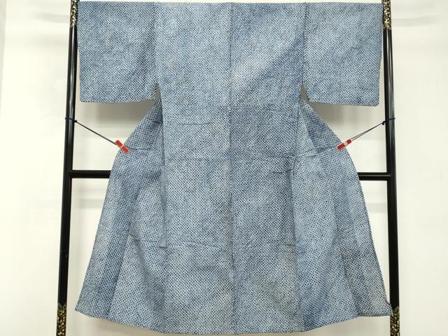 平和屋着物∴夏物 男性 浴衣 有松鳴海絞り 三浦絞り 綿 逸品 DABD2886cd