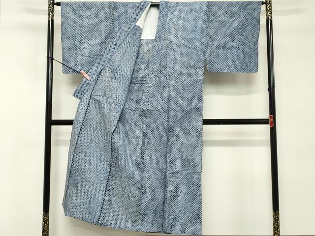 平和屋着物∴夏物 男性 浴衣 有松鳴海絞り 三浦絞り 綿 逸品 DABD2886cd