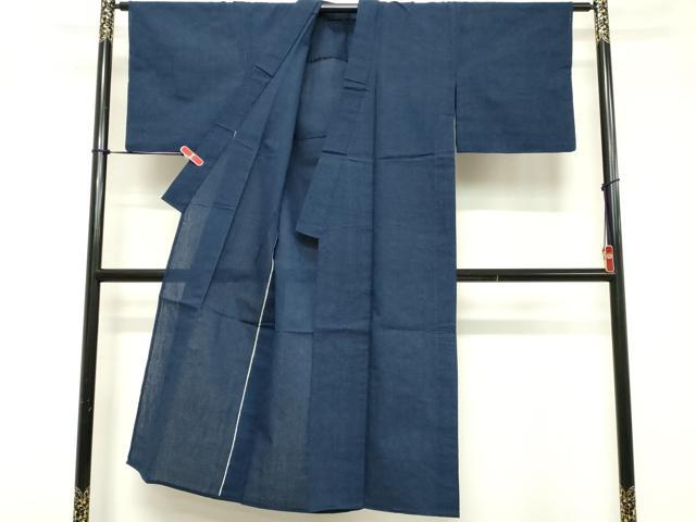 平和屋着物∴夏物 阿波しじら織 浴衣 格子 綿 逸品 DABD2887cd