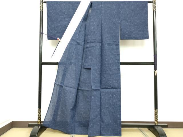 平和屋着物∴夏物 阿波しじら織 浴衣 格子 綿 逸品 DABD2890cd