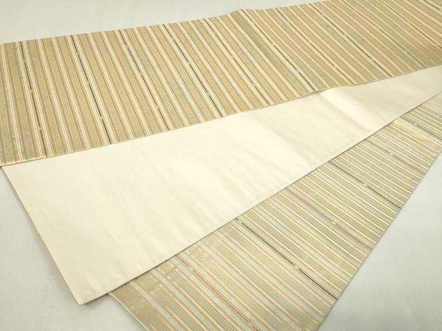 平和屋着物▼太鼓柄袋帯 名勝 金閣寺 正絹 逸品 DABD3083sf