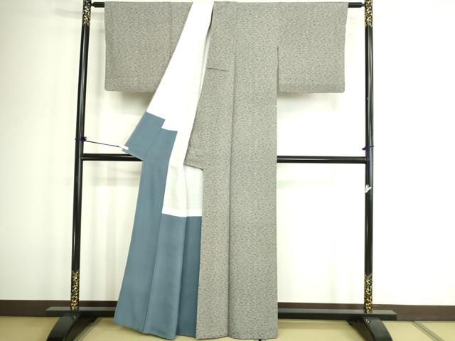 平和屋着物■上質な小紋 流水文 正絹 逸品 DABD3110sf