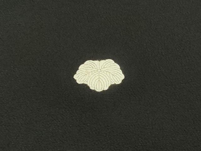 平和屋着物■豪華黒留袖 刺繍 笹竹文 暈し染め 正絹 逸品 DABD3125sf