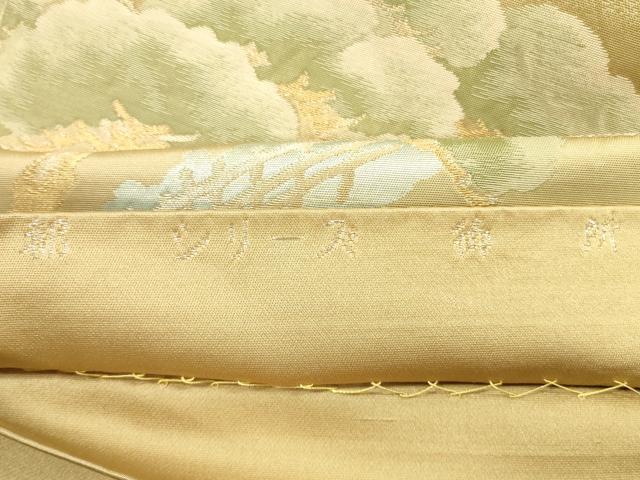 平和屋着物◎六通柄袋帯 都 シリーズ 御所 金銀糸 正絹 逸品 DABD3833xg