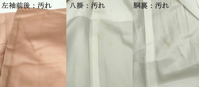 平和屋着物■訪問着 駒刺繍 エ霞向かい鶴文 暈し染め 金糸 金彩 正絹 逸品 DABD4103qa