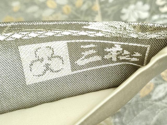 平和屋着物◎六通柄袋帯 螺鈿蒔絵文 金銀糸 正絹 逸品 DABD4158qa
