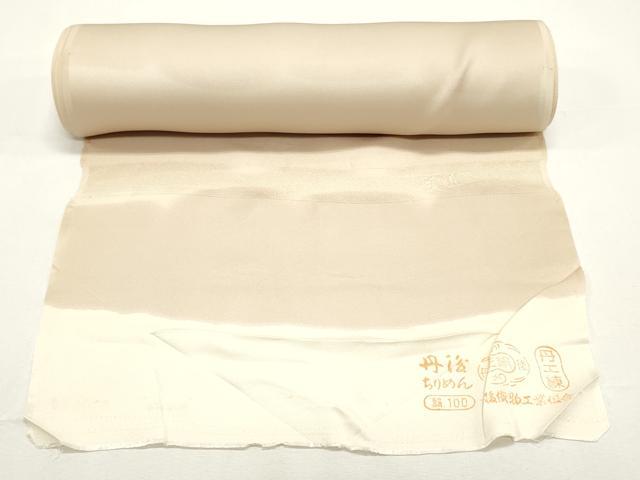 平和屋着物▼色留袖 反物 着尺 裁断済 色付前 誰が袖吉祥文 逸品 未使用 DABD4788zy