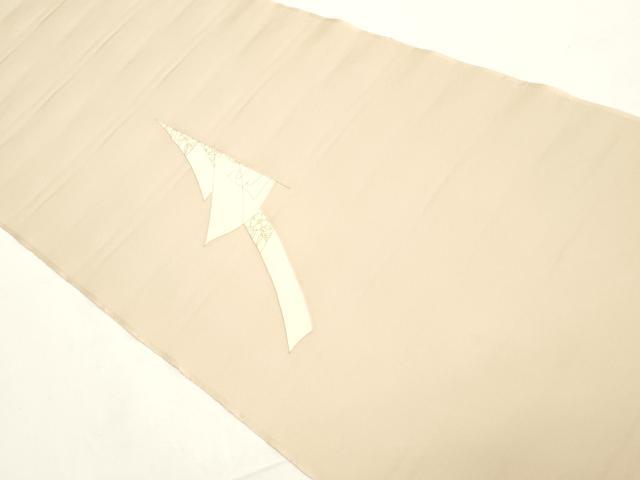 平和屋着物▼色留袖 反物 着尺 裁断済 色付前 誰が袖吉祥文 逸品 未使用 DABD4788zy