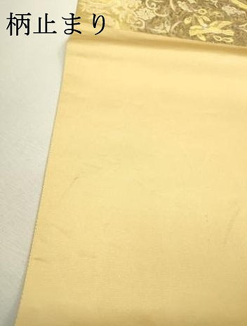 平和屋着物▼六通柄袋帯 唐織 天平名宝 金糸 正絹 逸品 DABD5206fe