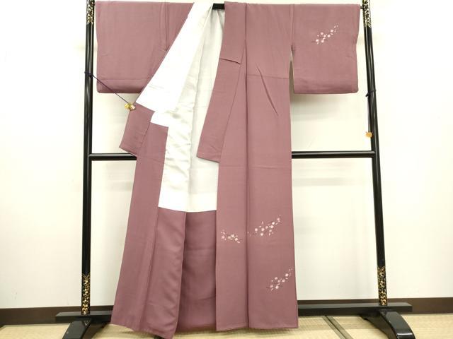平和屋着物▼訪問着 作家物 総刺繍 吹き寄せ花文 金糸 正絹 逸品 DABD5409fe