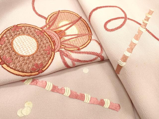 平和屋着物▽中国三大刺繍 スワトウ刺繍 汕頭刺繍 総刺繍 訪問着