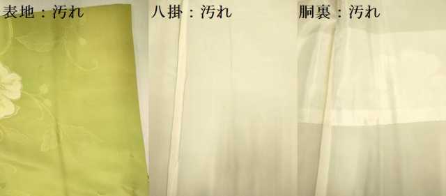 平和屋着物■上質な小紋 地紋起こし 草花文 暈し染め 正絹 逸品 DABD6216du