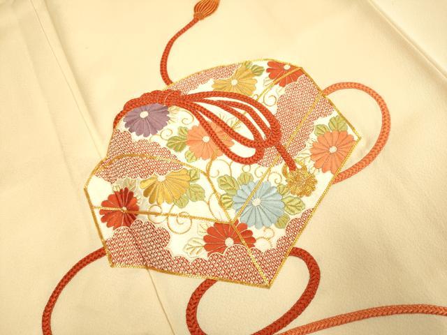 平和屋着物■中国三大刺繍 相良刺繍 駒刺繍 総刺繍 訪問着 文箱花文 正絹 逸品 DABD6400du