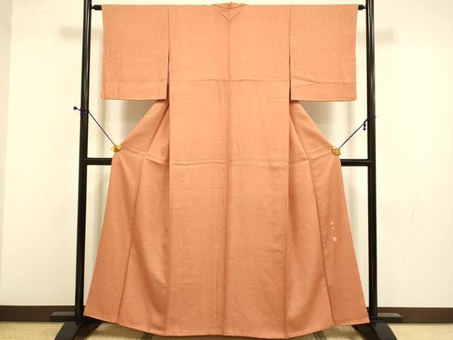 平和屋着物■江戸小紋 作家物 稲山 鮫小紋柄 やまと誂製 正絹 逸品 DABD6407du