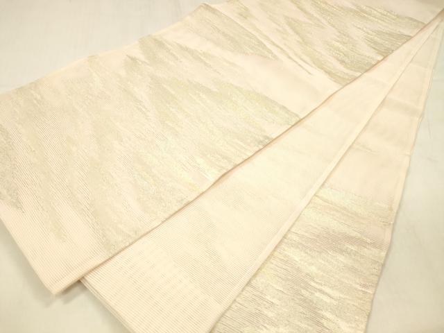 平和屋着物*夏物 六通柄 京袋帯 霞文 金銀糸 DABD6663cm