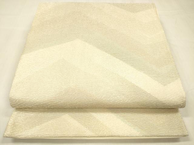 平和屋着物＊夏物　六通柄袋帯　抽象文様　金銀糸　正絹　逸品　DABD6724cm 平和屋着物＊夏物 六通柄袋帯 抽象文様 金銀糸 正絹 逸品 DABD6724cm
