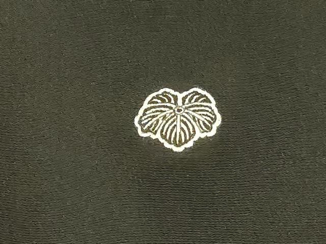平和屋着物■豪華黒留袖 駒刺繍 笹竹文 金彩 正絹 逸品 DABD6833cm