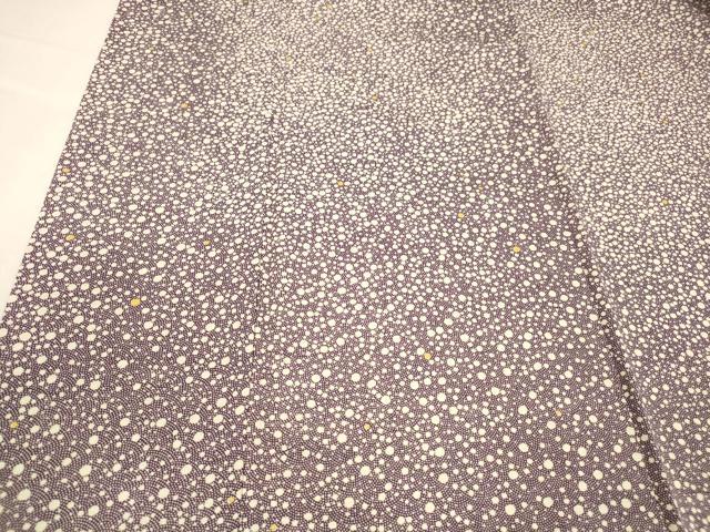 平和屋着物■訪問着 江戸小紋 鮫小紋柄 霞文 正絹 逸品 DABD6839cm