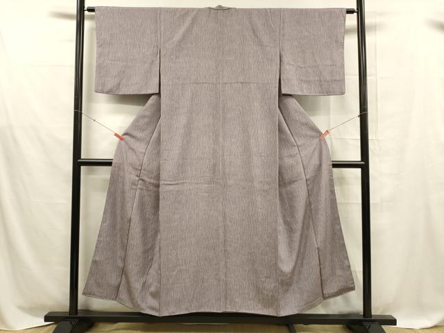 平和屋着物■上質な小紋 草葉文 正絹 逸品 DABD6841cm