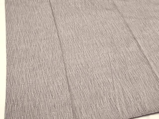 平和屋着物■上質な小紋 草葉文 正絹 逸品 DABD6841cm