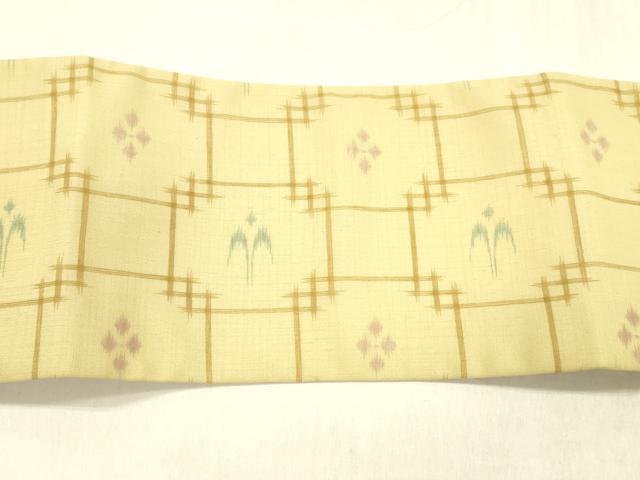平和屋着物*夏物 つけ帯 琉球絣文様 DABD6912cm