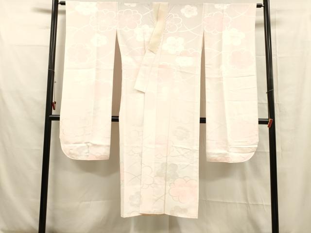 平和屋着物□振袖用長襦袢 無双仕立て 舞花地紋 暈し染め 正絹 逸品