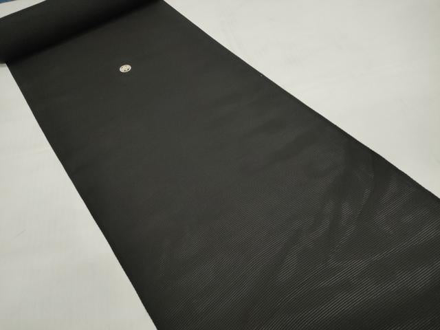 平和屋着物*夏物 黒紋付 黒反物 着尺 駒絽 みかど織 逸品 未使用 DABD7181zzz