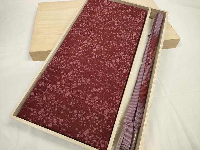平和屋着物●和装小物 帯締め・帯揚げセット 箔散らし 高麗組 逸品 未使用 DABD7297zzz