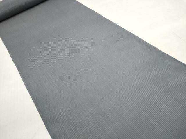 平和屋着物*夏物 色無地 反物 絽縮緬 褐色 逸品 未使用 DABD7552zzz