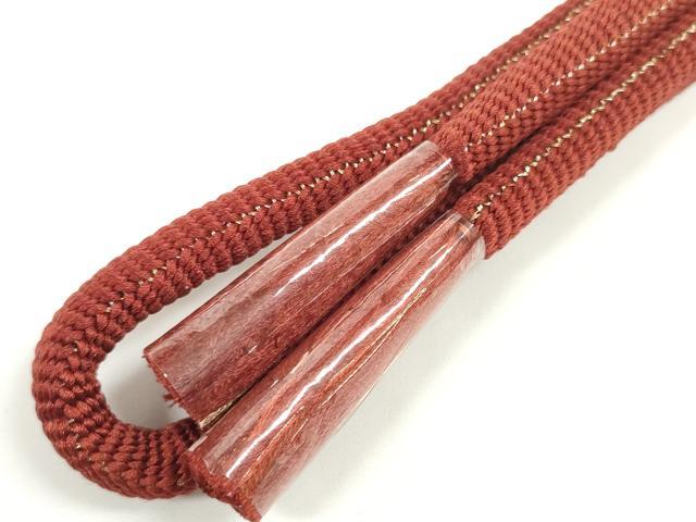 平和屋着物●和装小物 帯締め・帯揚げセット 絞り 霞文 丸ぐけ 金糸 逸品 未使用 DABD7636zzz