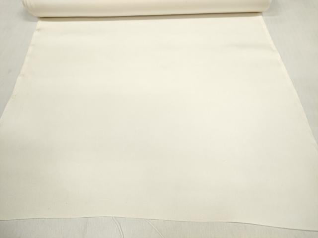 平和屋着物▼和装小物 白生地 端切れ ハギレ 生成り色 リメイク生地 材料 逸品 DABD7785zzz