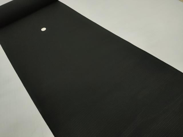 平和屋着物*夏物 黒紋付 黒反物 着尺 絽 深泥黒 逸品 未使用 DABD7933zzz