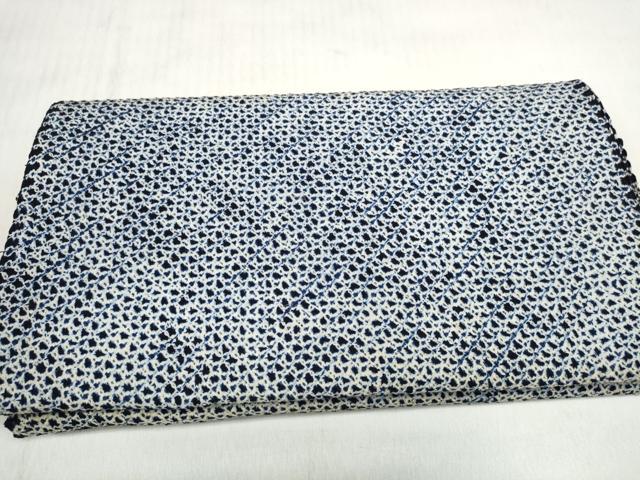 平和屋着物*夏物 有松鳴海絞り 浴衣 反物 着尺 三浦絞り 綿 逸品 未使用 DABD7977zzz