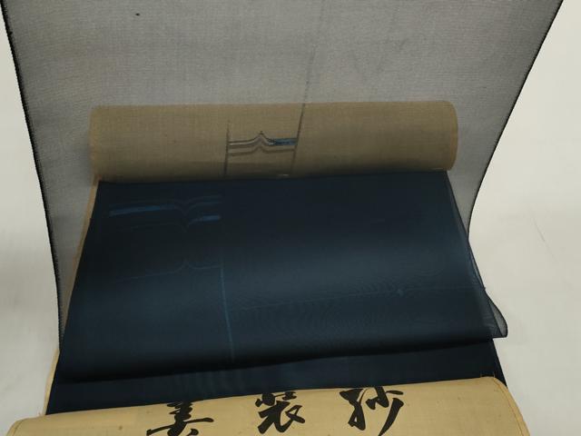 平和屋着物*夏物 西陣 小紋 反物 着尺 美装紗 抽象紋紗 逸品 未使用 DABD7978zzz