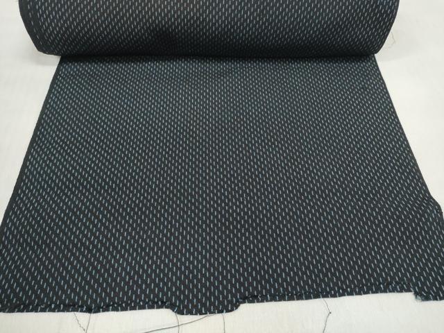 平和屋着物*夏物 お召 解き反物 着尺 抽象文様 逸品 DABD7979zzz