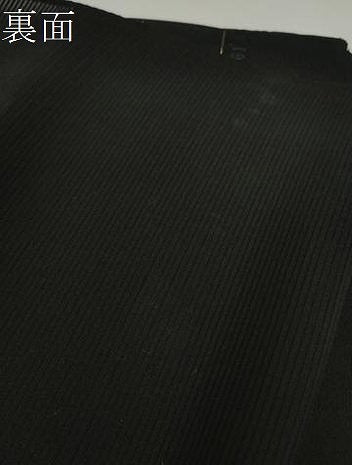 平和屋着物*夏物 黒紋付 黒反物 着尺 駒絽 深泥黒 箱付き 逸品 未使用 DABD8019zzz