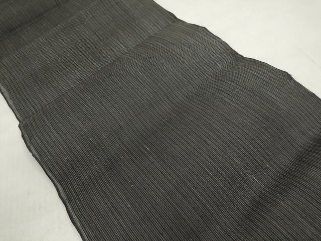 平和屋着物*夏物 上布 解き反物 着尺 縞 裁断済 麻 逸品 DABD8023zzz