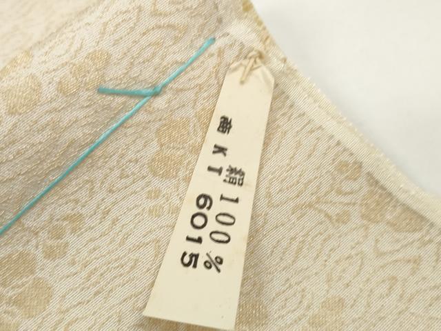 平和屋着物●創業460年・千總 小紋 反物 着尺 花尽くし 金通し地 高島屋扱い 逸品 未使用 DABD8096zzz