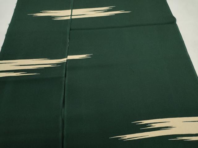 平和屋着物▼付下げ 解き反物 着尺 八掛付き 霞文 裁断済 逸品 DABD8109zzz