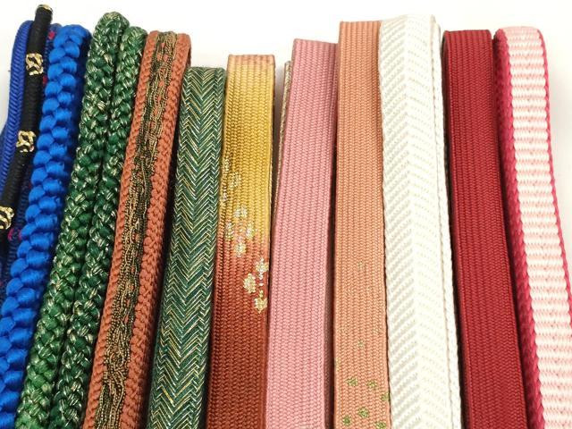 平和屋着物●和装小物 帯締め10本セット 礼装用 手組紐 高麗組 笹浪組 鎌倉組 金糸 逸品 未使用 DABD8133zzz