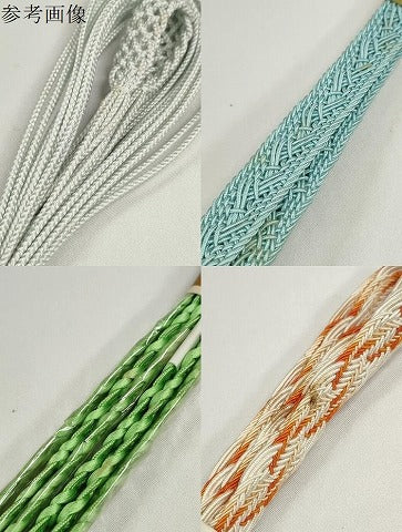 平和屋着物*夏物 和装小物 帯締め10本セット レース織 手描き 組紐 正絹 逸品 未使用 DABD8283zzz