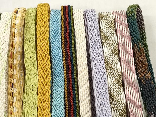 平和屋着物*夏物 和装小物 帯締め20本セット レース織 金糸 たこ足房 逸品 DABD8291zzz