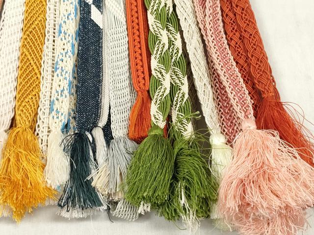 平和屋着物*夏物 和装小物 帯締め20本セット レース織 金銀糸 逸品 DABD8293zzz